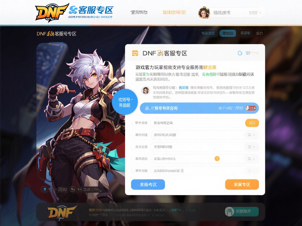 dnf客服专区（DNF游戏客服专区问题解决指南）